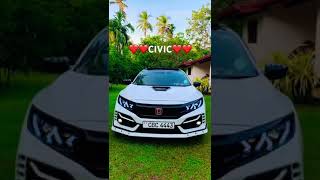 Honda Civic Techpack with RGB Lambo lights🏎️🚘😈civic hondacars modified cars hondaperformance [upl. by Chrissa]