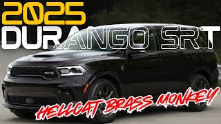 2025 Dodge Durango SRT Hellcat Brass Monkey Review The Ultimate Family SUV with 710 HP [upl. by Larena]