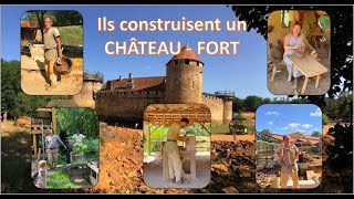 Découvrir GUÉDELON ILS CONSTRUISENT UN CHÂTEAU FORT comme au MOYEN ÂGE [upl. by Alamac]