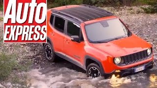 Jeep Renegade review  tested on and offroad [upl. by Ronyam]