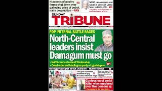 Nigerian Dailies FrontPage News Update  Sunday October 13th 2024 [upl. by Gnilrets668]