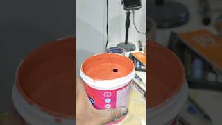 ANTIDUST brown base paint  exterior shade making satisfying ytshorts [upl. by Rosenbaum]