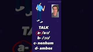 PRONÚNCIA DA PALAVRA TALK CONVERSAR EM INGLÊS [upl. by Map775]