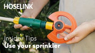 How to adapt Hoselink to other products including pressure washers sprinklers amp more [upl. by Brenan557]