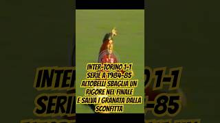 INTER TORINO 11 SERIE A 198485 LA SFIDA TERMINA IN PARITA SPILLO ALBELLI SBAGLIA UN RIGORE [upl. by Leunas384]