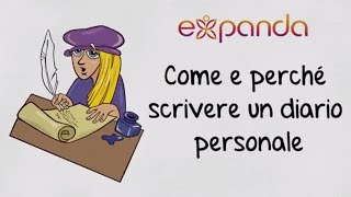 Come e perché scrivere un diario personale [upl. by Nanreik]