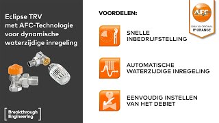 Automatische waterzijdige inregeling met AFCTechnologie van IMIHeimeier [upl. by Ryle650]