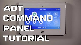 ADT Command Panel  Introduction and Tutorial [upl. by Samson]