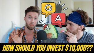 How Should You Invest 10000  QampA with the Mikkelsen Twins [upl. by Bili]