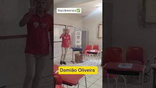 Candidato a Vereador Damião Oliveira votando [upl. by Rebeca406]