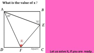 99 Of The Students Get The Result Wrong What is angle x [upl. by Daeriam426]