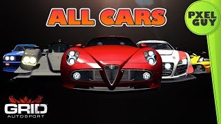 GRID Autosport iOS ALL CARS ALL DLC [upl. by Etnoed]