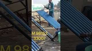 solar water heater rod installation and full detailviralvideo viralshorts [upl. by Enihpled585]