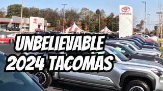 The SHOCKING Truth About 2024 Tacomas At Local Dealerships [upl. by Halfdan115]