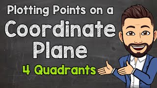 Plotting Points on a Coordinate Plane  All 4 Quadrants [upl. by Ytok511]