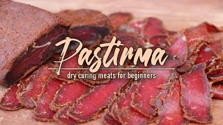 PastirmaBasturma for Beginners  Dry Curing Meat for Beginners [upl. by Aenert]