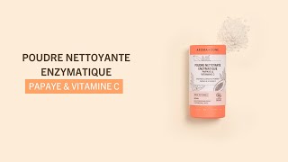 Notre Poudre nettoyante enzymatique Papaye amp Vitamine C [upl. by Faydra]