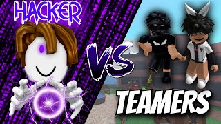 MM2 Hacker Vs Teamers 33Murder Mystery 2  Roblox [upl. by Sredna760]