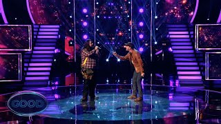 Gavin DeGraw Joins Roofer In A Duet on I Can See Your Voice [upl. by Had]