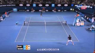 Djokovic vs Wawrinka  Australian open 2013 R4 Highlights HD [upl. by Ingamar]