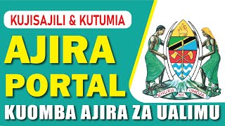 JISAJILI AJIRA PORTAL KUOMBA AJIRA MPYA ZA WALIMU JULAI 2024 FULL MWONGOZO [upl. by Yecaw]