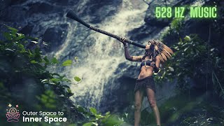 Didgeridoo  528 hz high vibration music shamanic journey transcendental meditation music [upl. by Luana]