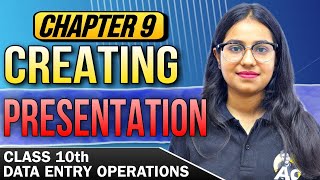 Lesson 9 Data Entry 10th NIOS  Creating Presentation English Medium  full lesson with notes [upl. by Mailiw]