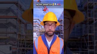 Part 74  work smarter 👷💡💯 workers construction work smart job viralvideo shorts [upl. by Steiner]