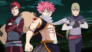 Natsu vs Gaara and Yugito [upl. by Wong]