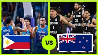 GILAS PILIPINAS VS NEW ZEALAND LIVE SCORE  FIBA ASIA CUP QUALIFIERS [upl. by Gittel373]