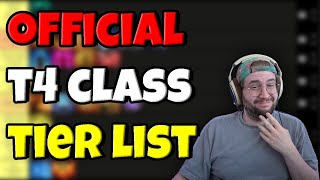 The OFFICIAL Tier 4 Class Tier List Secret KR Tech Inside [upl. by Ahsiekat]