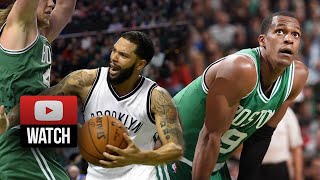 Rajon Rondo vs Deron Williams PG Duel Highlights Celtics vs Nets 20141029 [upl. by Niwdla664]