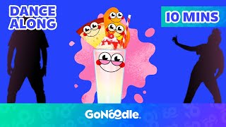 Milkshake Song  More Dance Alongs Songs for Kids  GoNoodle [upl. by Lyndell922]