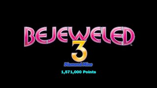 Bejeweled 3 Diamond Mine  1571000 Points [upl. by Riba]