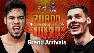 RIYADH SEASON LATINO NIGHT  GILBERTO ZURDO RAMIREZ VS CHRIS BILLAMSMITH GRAND ARRIVALS LIVE [upl. by Ted]