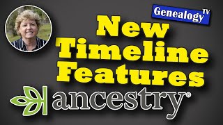 New Timelines Features on Ancestry 2024 [upl. by Nnazus]