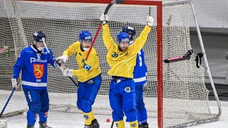 Final2023 «Sweden»«Finland» 2 april Bandy World Championship2023 [upl. by Chesna]