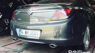 Opel insignia 20i Turbo Kumandalı Qtp Egzoz Sesi [upl. by Artim233]