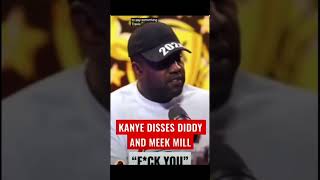 Kanye DISSES Meek Mill and Diddy on Drink Champs shorts [upl. by Sirron]