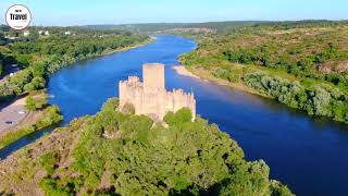 Be In Travel Portugal  Visit Almourol Castle [upl. by Hollah]