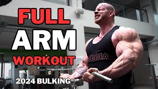 Krizos ARM Workout for HUGE BICEPS amp TRICEPS [upl. by Gentilis702]