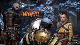 God of War Ragnarok Ending  Part 1  Prepare For War [upl. by Hpesoj659]