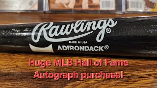 Huge MLB Hall of Famer autograph purchase [upl. by Canale]