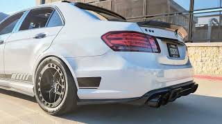 E63 AMG on Beadlock Wheels [upl. by Hannahc83]