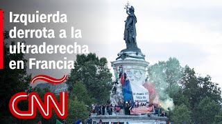 La ultraderecha sufre sorpresiva derrota en la segunda vuelta en Francia [upl. by Hakkeber]