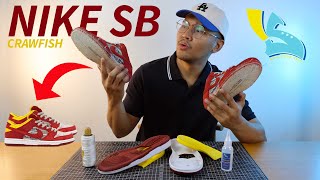 How to Reglue and Restore Nike SB Dunk Rukus Crawfish [upl. by Hamo818]