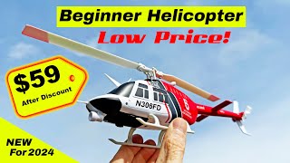 Best Beginner Helicopter for under 99  RC ERA C138 BELL 206 [upl. by Jasisa512]