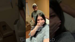 Wish us luck omg laboranddeliveryvlog laboranddelivery laboranddeliverystory newborn [upl. by Olsen]