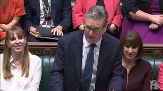 House of Commons  Prime Ministers Question Time  24072024 [upl. by Northington680]