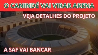 CANINDÉ O projeto da SAF que vai transformar o estádio da Portuguesa em ARENA veja os detalhes [upl. by Cirenoj216]